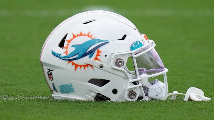 Miami Dolphins helmet
