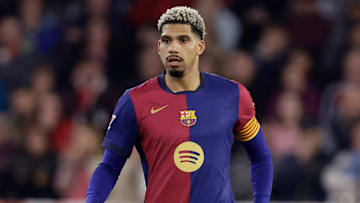Ronald Araujo got injured last time out