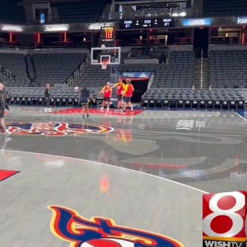 Caitlin Clark after Indiana Fever practice on July 8, 2025.