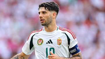 Dominik Szoboszlai, capitaine de la sélection hongroise.