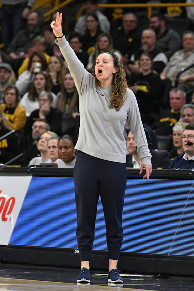 Penn State head coach Carolyn Kieger
