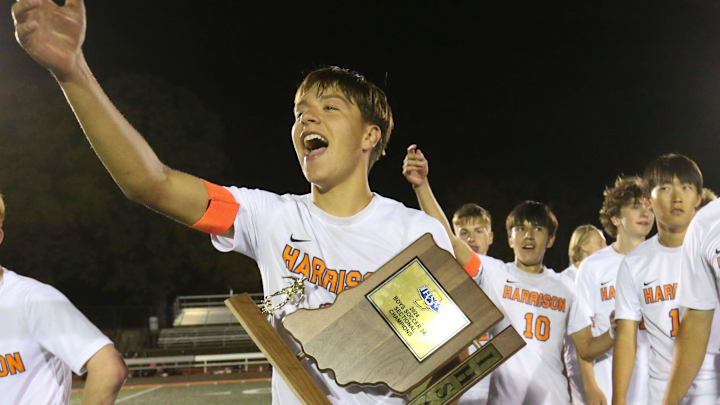 Harrison's Ivan Gutierrez.