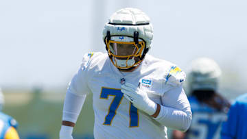 Los Angeles Chargers offensive lineman Branson Taylor