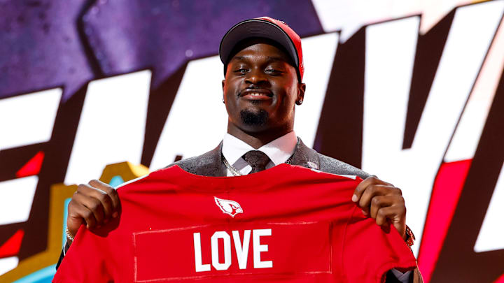 Cardinals RB Jeremiyah Love