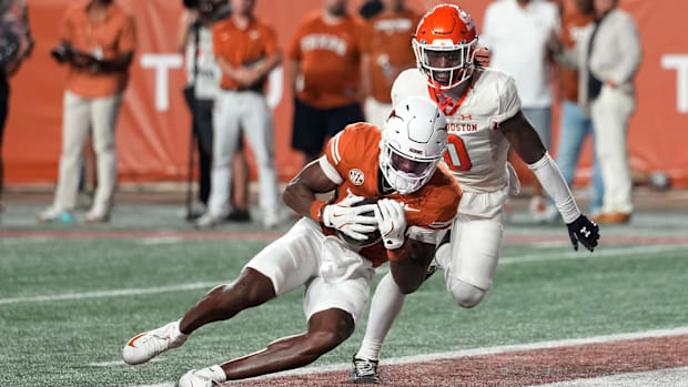 Texas Longhorns wide receiver Ryan Wingo 