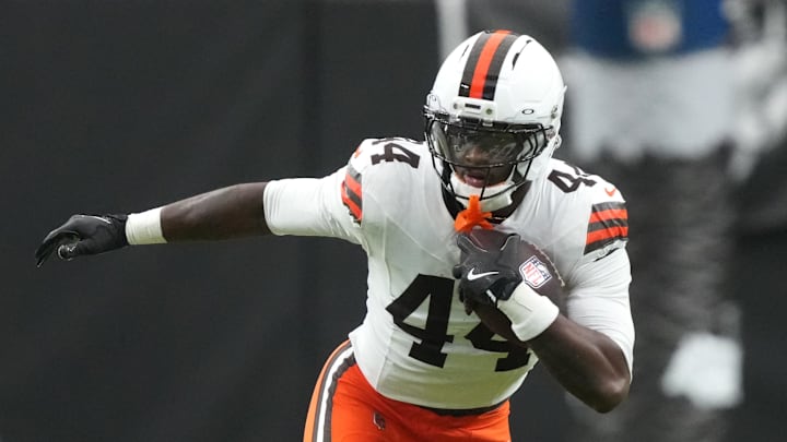 Browns tight end Harold Fannin Jr. faces the Chicago Bears in Week 15. Browns tight end Harold Fannin Jr. faces the Chicago Bears in Week 15.