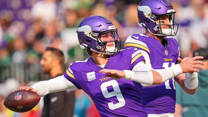 The Vikings plan to start quarterback J.J. McCarthy against the Lions, assuming his recovered from his high ankle sprain.
