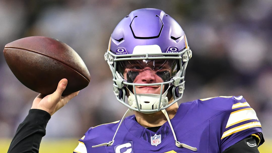 Minnesota Vikings quarterback J.J. McCarthy