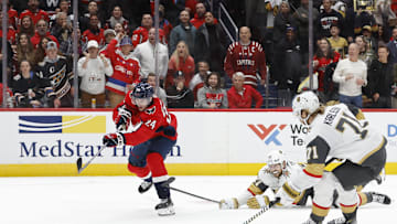 Connor McMichael, Washington Capitals Mandatory Credit: Geoff Burke-Imagn Images