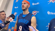 Oklahoma City Thunder guard Alex Caruso on May 20, 2025.