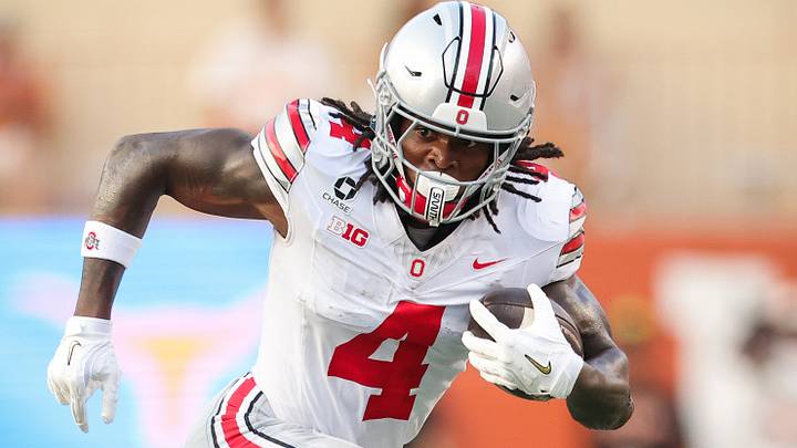 Ohio State wide receiver Jeremiah Smith 