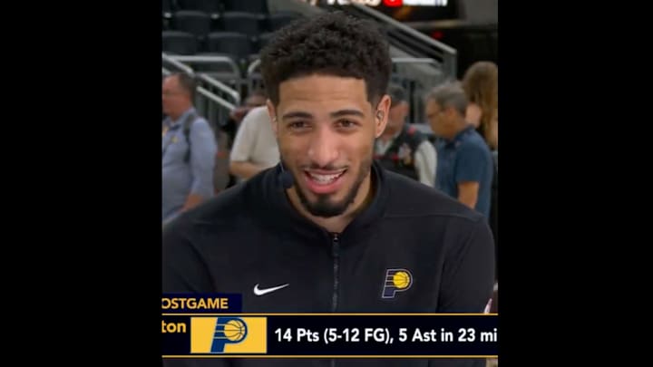 Tyrese Haliburton on June 19, 2025. Tyrese Haliburton on June 19, 2025.