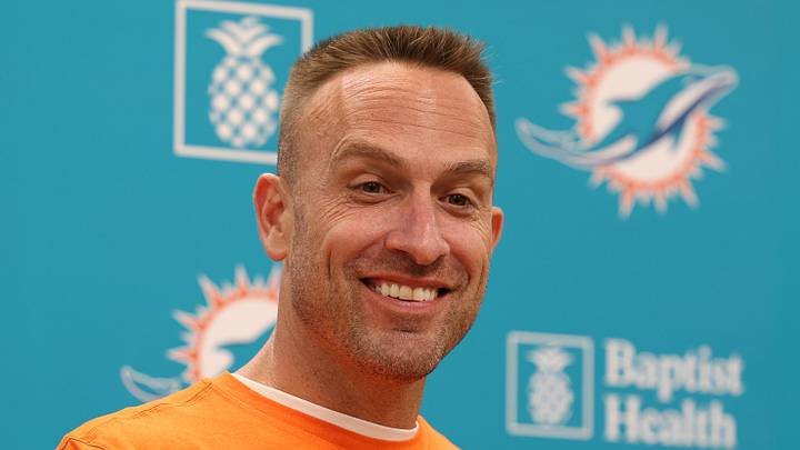 Miami Dolphins head coach Jeff Hafley