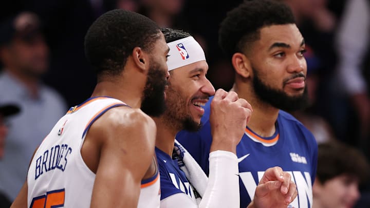 Mikal Bridges, Josh Hart, Karl-Anthony Towns, New York Knicks