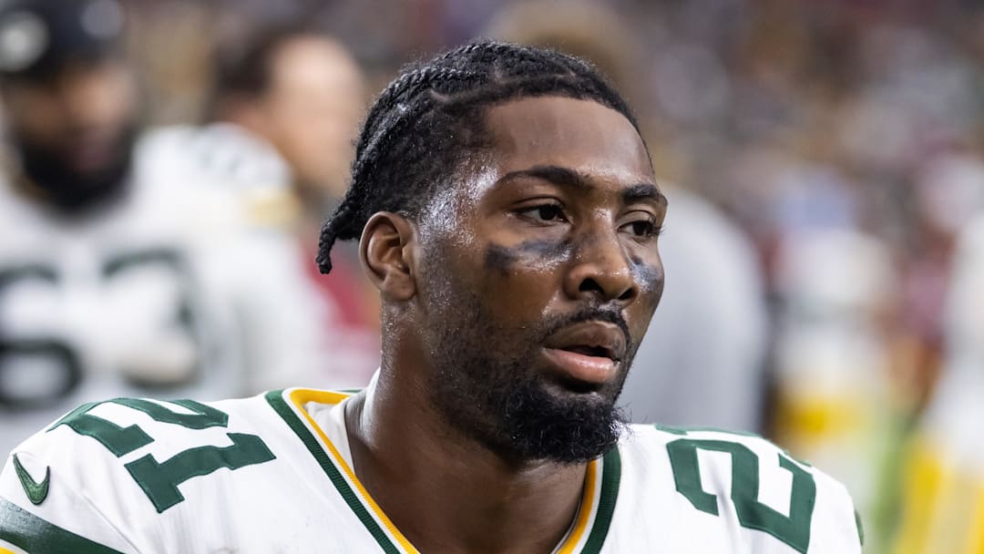 Green Bay Packers cornerback Nate Hobbs