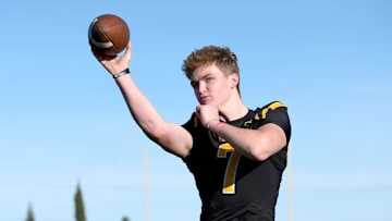 Newbury Park High quarterback Brady Smigiel is Ventura County Star All-County Football Offensive Player of the Year on Friday, Dec. 8, 2023.