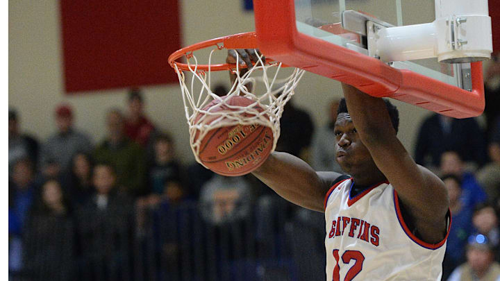 Jan 26, 2017; Spartanburg, SC, USA; Spartanburg Day School's Zion Williamson is a junior and one of the top prep basketball  recruits in the country. During the 2016-17 season he set the state record for most points scored in a season. Spartanburg Day School (Spartanburg, S.C.) is a member of the South Carolina Independent Schools Association (SCISA).