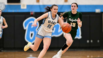 Eden Sander, 11, and the No. 1 Central Valley girls are in the Class 3A girls semifinals Friday.