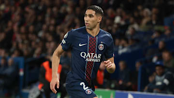 Achraf Hakimi et le PSG affrontent l'OL ce week-end en Ligue 1