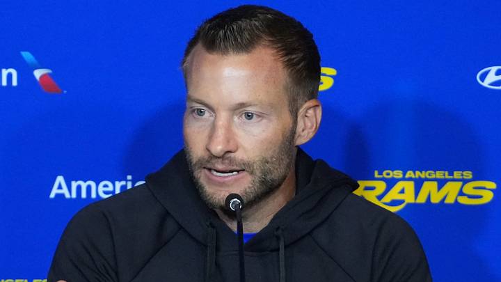 Los Angeles Rams head coach Sean McVay.