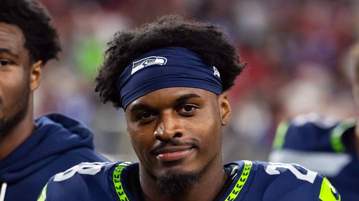 Seattle Seahawks cornerback Nehemiah Pritchett smiles