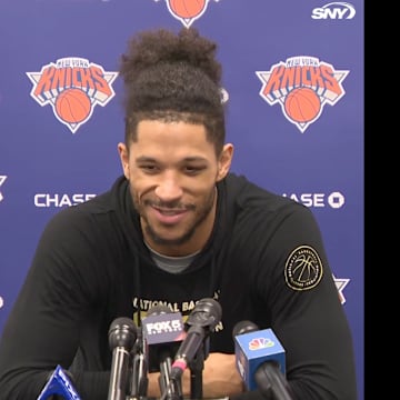 New York Knicks guard Josh Hart on May 19, 2025.