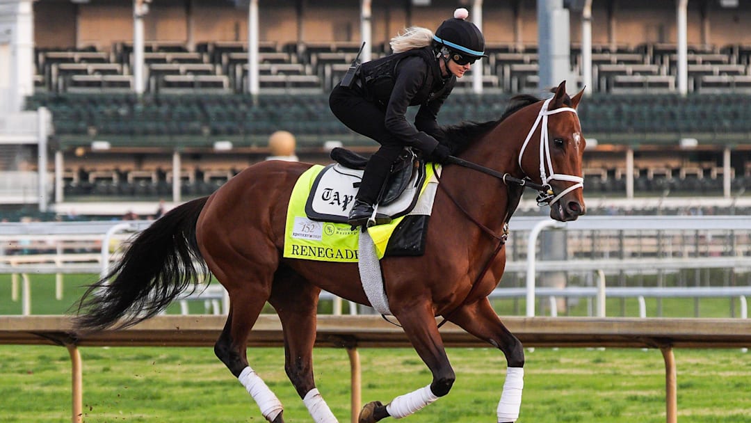 2026 Kentucky Derby 4-1 favorite Renegade.