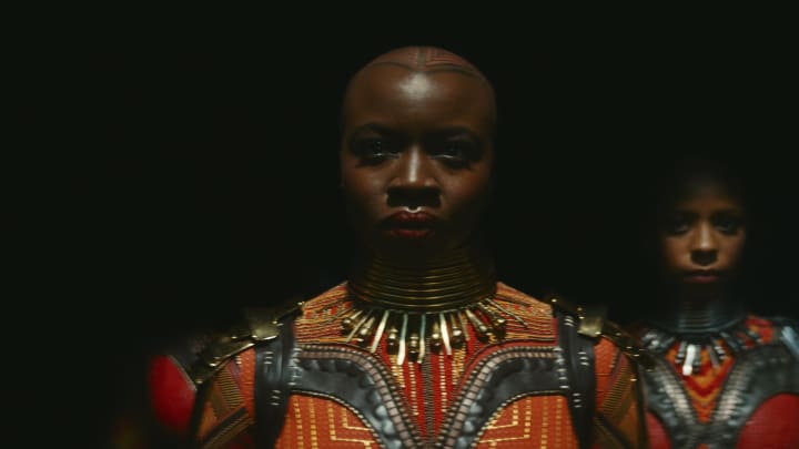 Okoye in BLACK PANTHER: WAKANDA FOREVER.