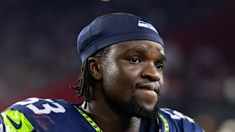 Seattle Seahawks linebacker Boye Mafe against the Arizona Cardinals.