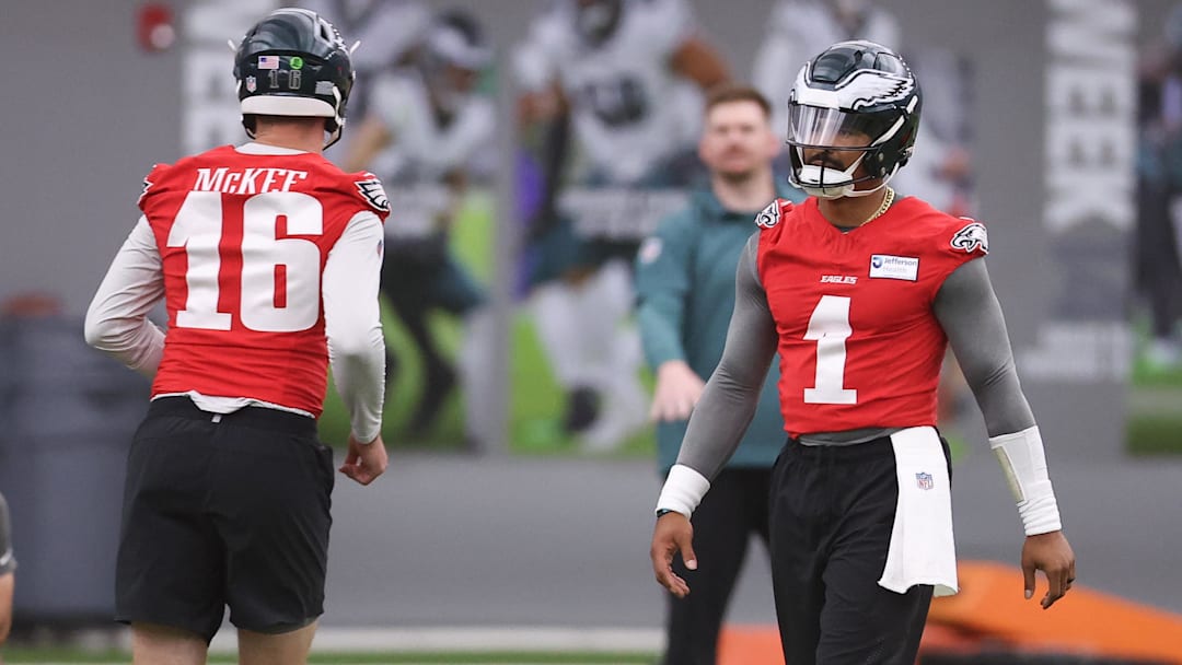 The Philadelphia Eagles may want to explore what they have in backup quarterback Tanner McKee, given Jalen Hurts' struggles