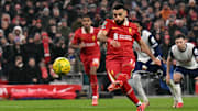 Mohamed Salah's penalty sent Liverpool to Wembley