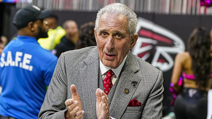 Atlanta Falcons team owner Arthur Blank