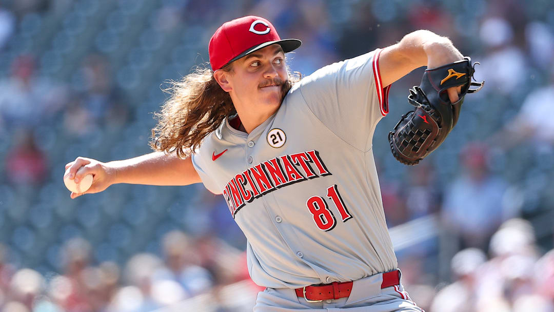 Cincinnati Reds pitcher Rhett Lowder