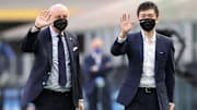 Giuseppe Marotta e Steven Zhang