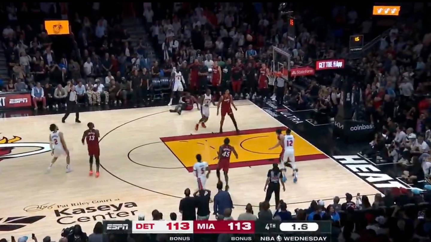 Pistons’ Cade Cunningham Called Bank Over Bam Adebayo for Game-Winner vs ...
