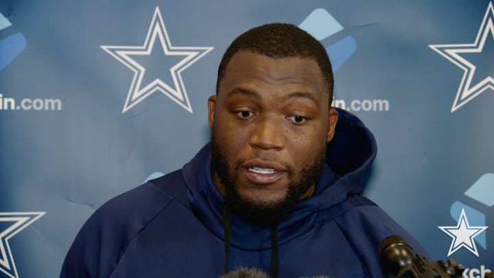 Clark was moved to Dallas as part of the bombshell Micah Parsons trade. Clark was moved to Dallas as part of the bombshell Micah Parsons trade.