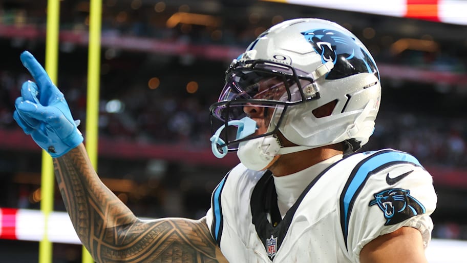 Panthers wide receiver Tetairoa McMillan