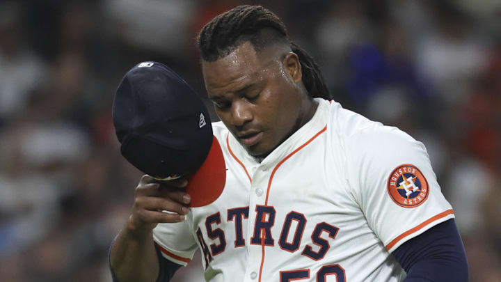 Houston Astros starting pitcher Framber Valdez