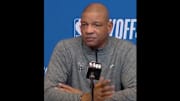 Milwaukee Bucks head coach Doc Rivers on April 27, 2025.