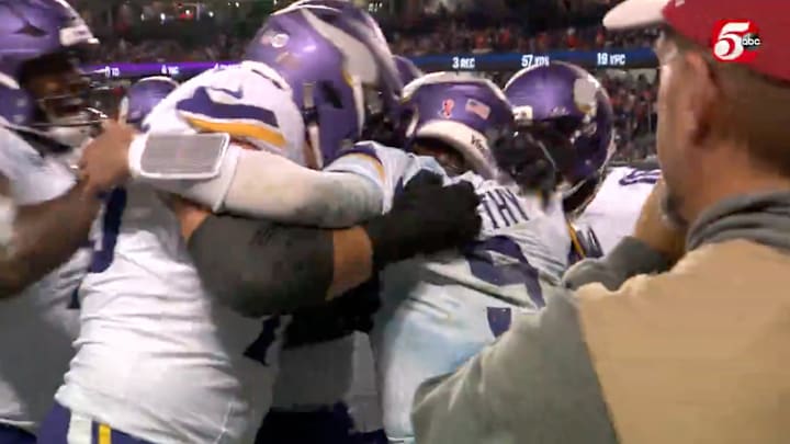 McCarthy's 14-yard rush touchdown couldn't have come at a better time. McCarthy's 14-yard rush touchdown couldn't have come at a better time.