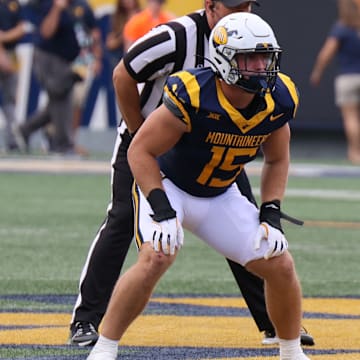 West Virginia University linebacker Ben Cutter. 