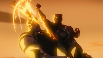 (L-R) Zombie Thanos and Black Panther in Marvel Television's MARVEL ZOMBIES exclusively on Disney+. Photo courtesy of Marvel Television. © 2025 MARVEL.