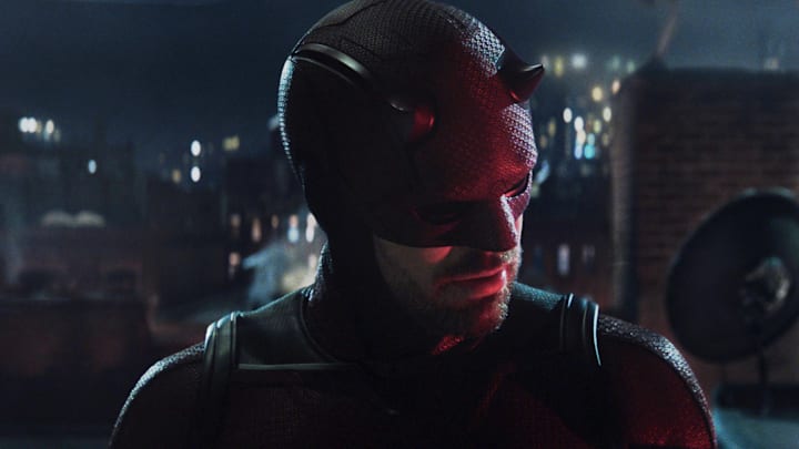 Daredevil/Matt Murdock (Charlie Cox) in in Marvel Television's DAREDEVIL: BORN AGAIN exclusively on Disney+. Photo courtesy of Marvel Television. © 2024 MARVEL.