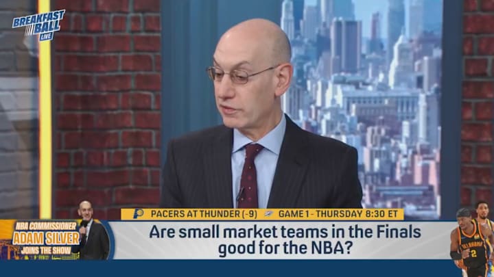 NBA commissioner Adam Silver on June 4, 2025.