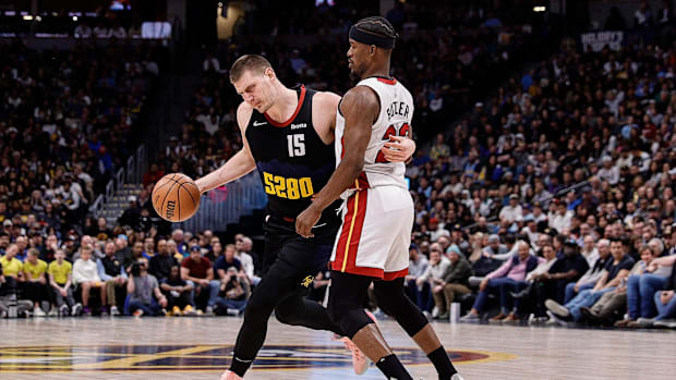 Nikola Jokic and Jimmy Butler