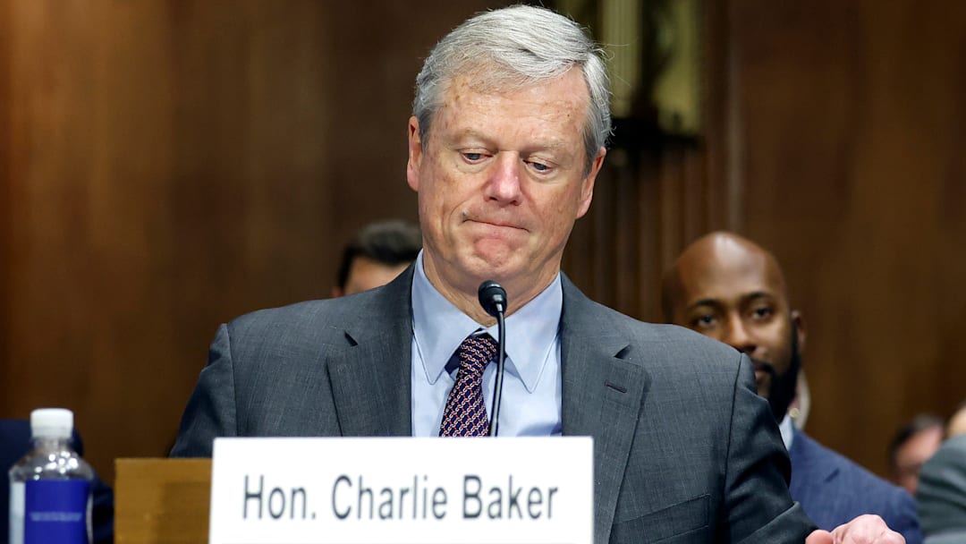 NCAA President Charlie Baker at Senate Judiciary Committee. 