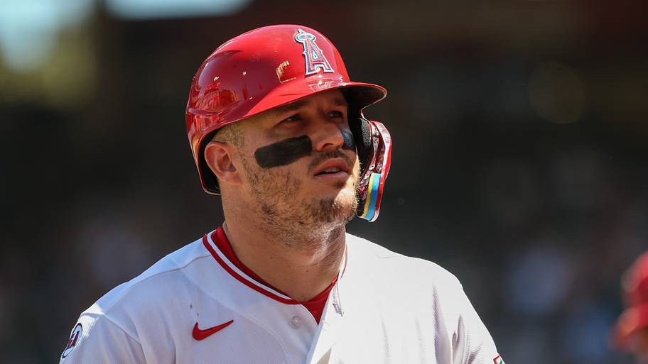 Los Angeles Angels center fielder Mike Trout