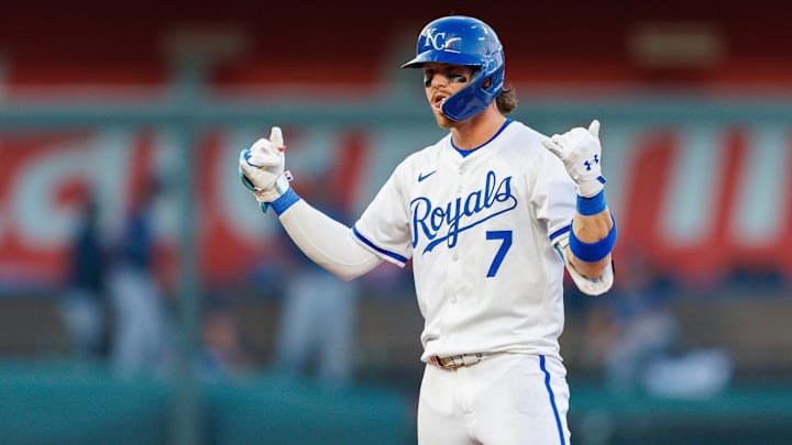 Kansas City Royals shortstop Bobby Witt Jr. is a great prop target on Monday.