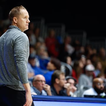 BYU basketball head coach Kevin Young
