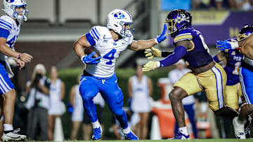 BYU RB LJ Martin against East Carolina
